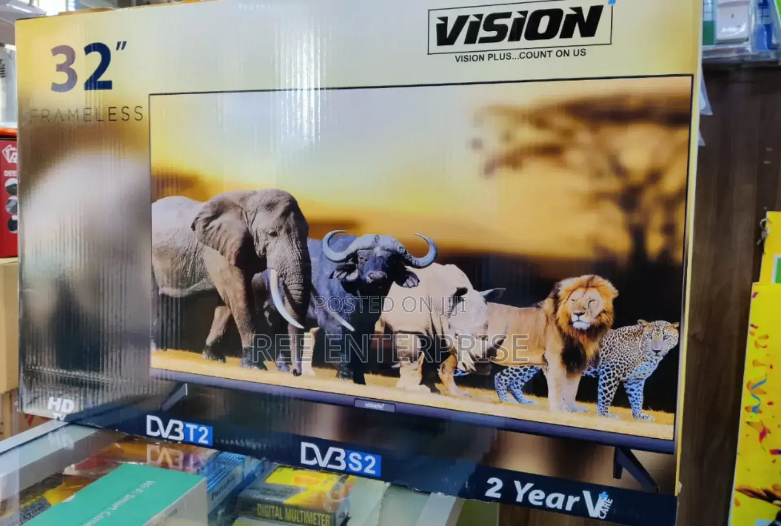 Brand New Vision 32" Digital Frameless