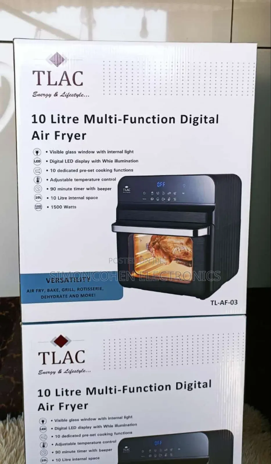 Tlac 10l Airfryer