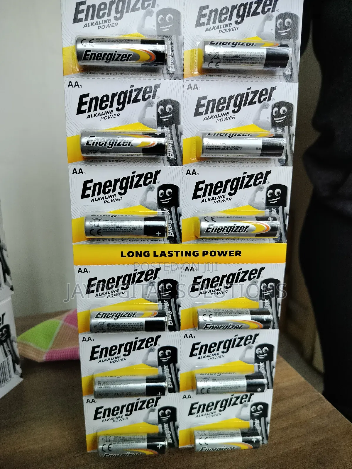 Energizer Alkaline Aa Batteries Pair
