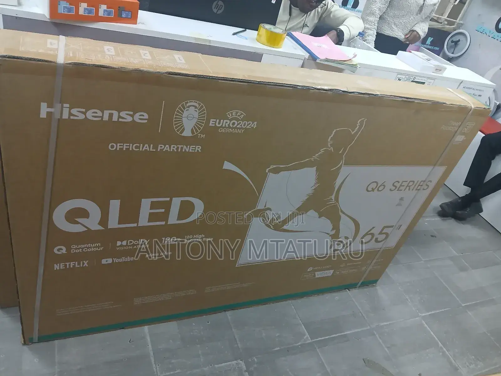 Hisense 65′′ 65q6n Qled Smart Vidaa Tv