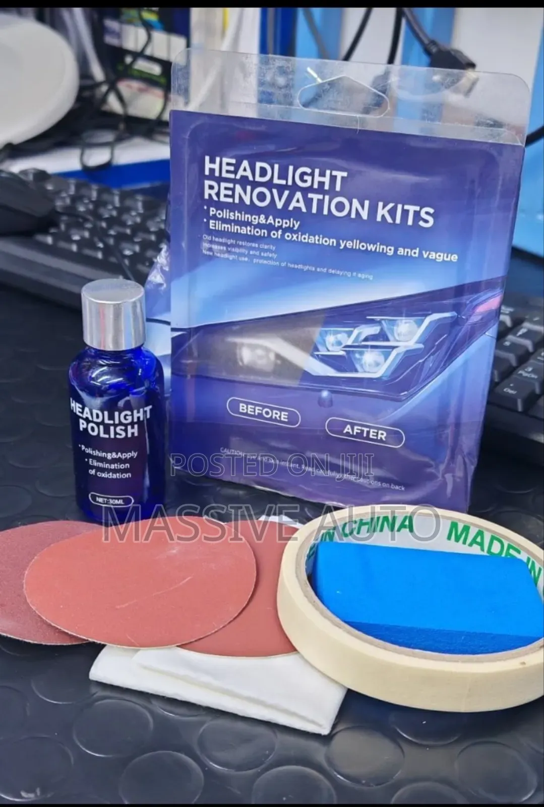Headlights Renovation Kit/ Headlights Cleaner