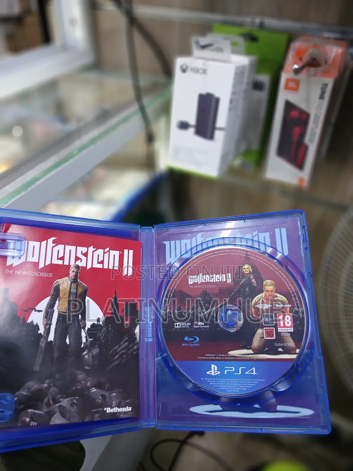 Wolfenstein Ii the New Colossus Ps4 Used. Game
