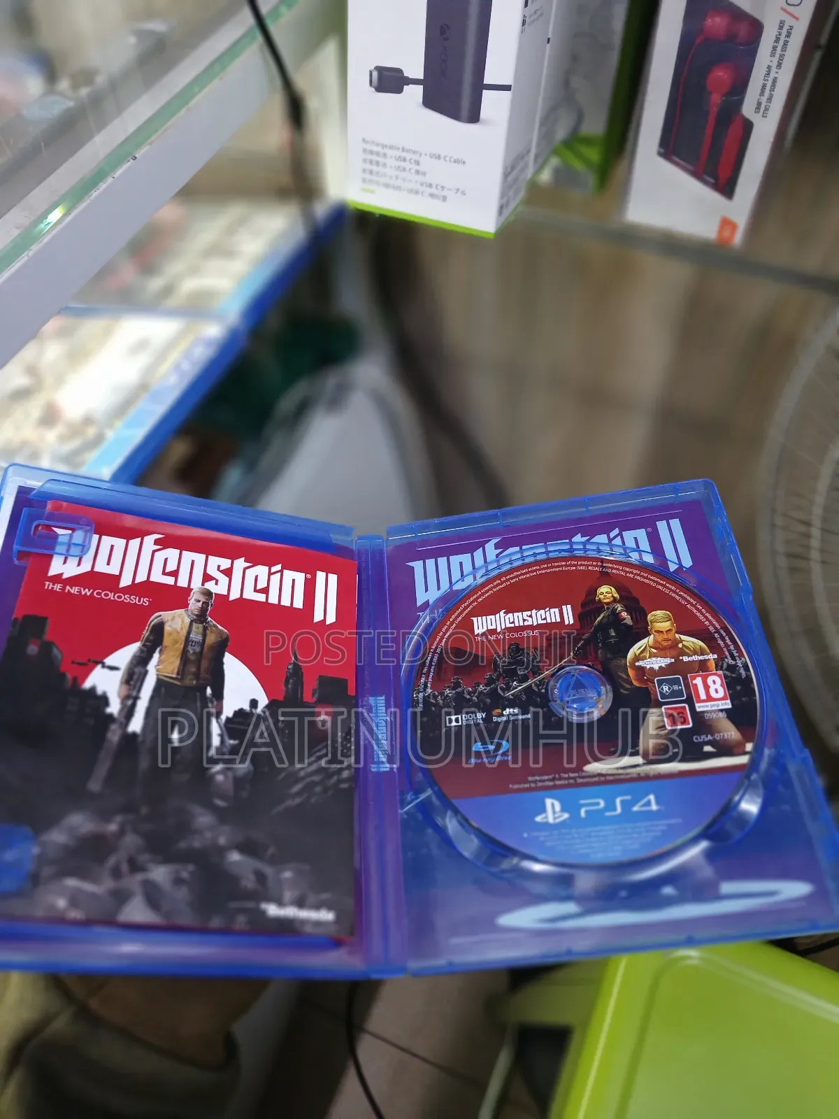 Wolfenstein Ii the New Colossus Ps4 Used. Game