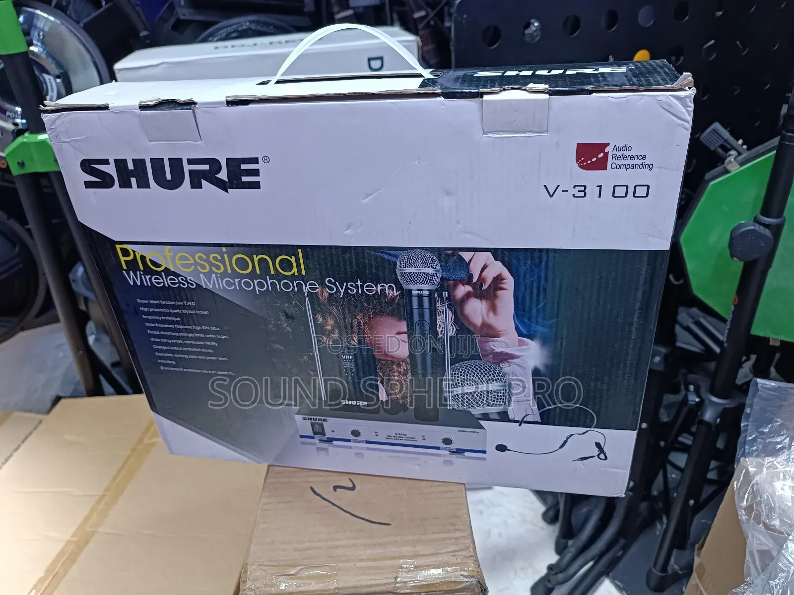 Shure V-3100 3in1 Wireless Microphone