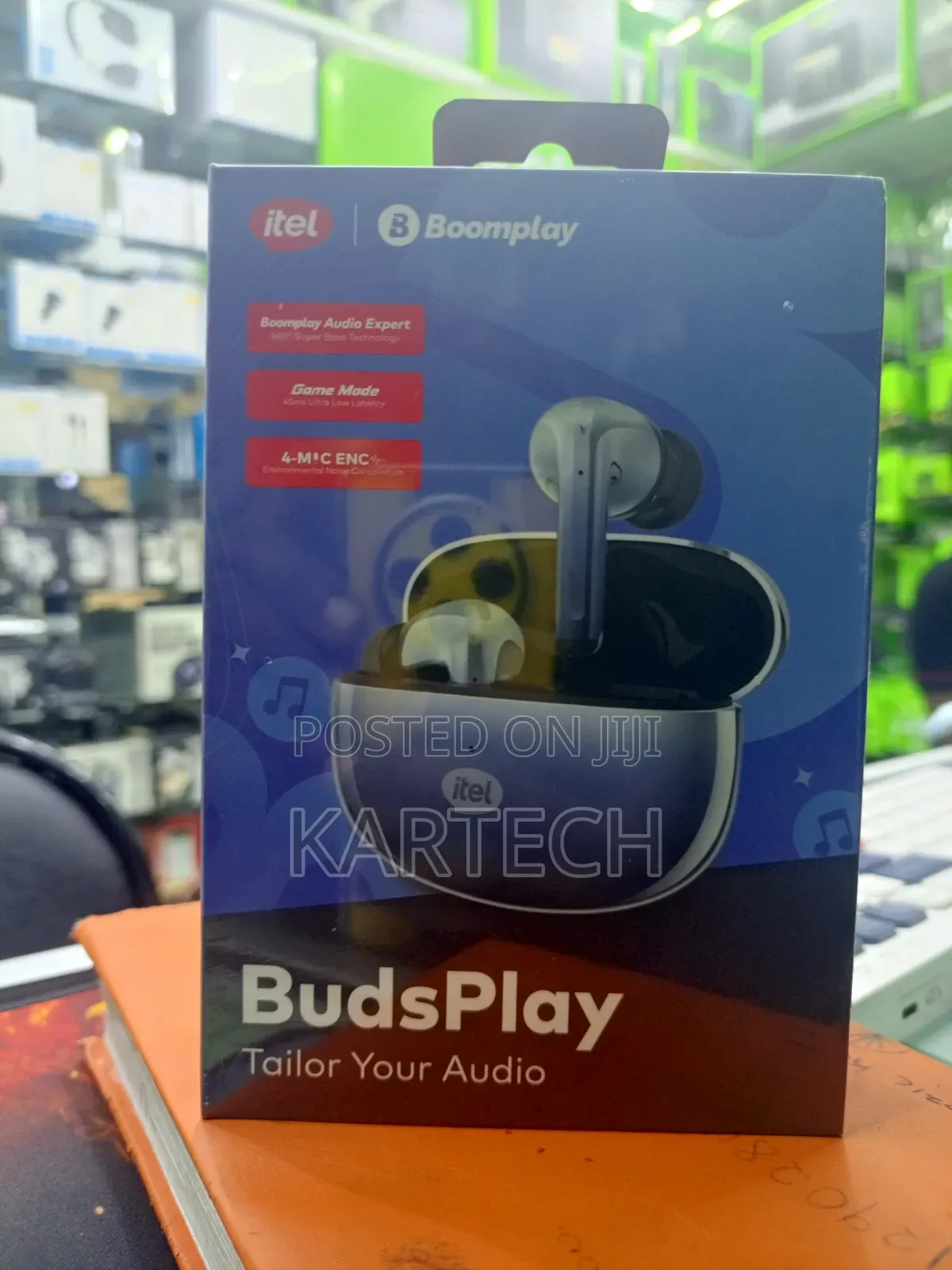 Itel Budsplay Enc 45ms Ultra Low Latency Game Mode Earbuds