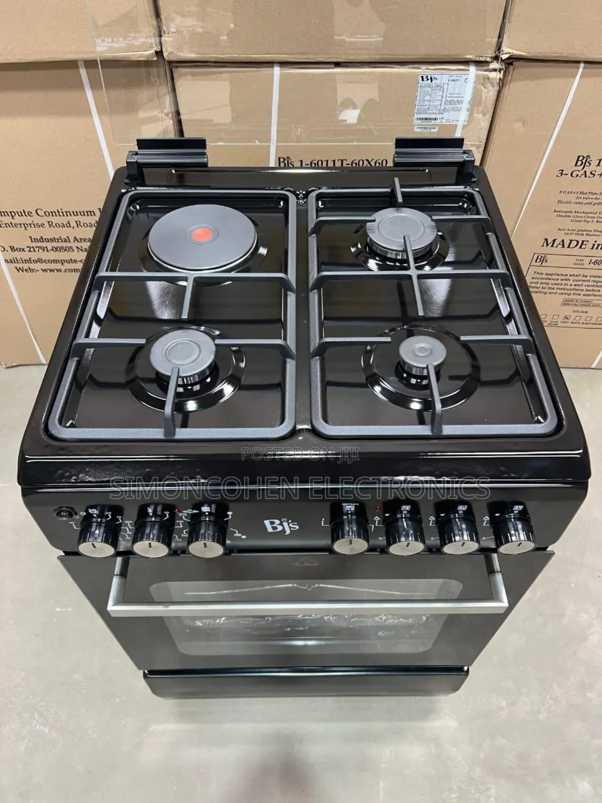 New Model BJS Free Standing Cooker With Turbo Fan