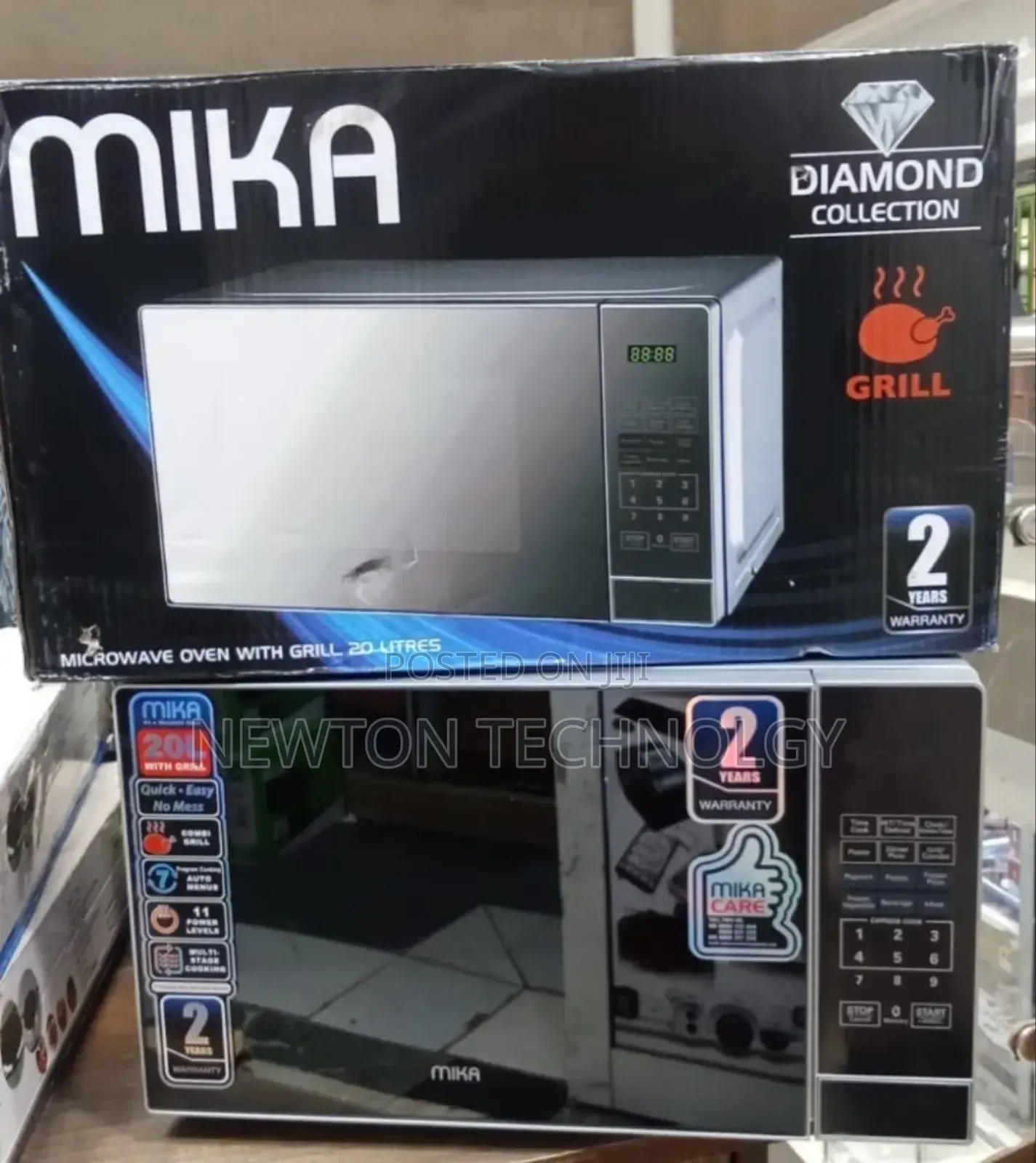 Mika 20l Digital Microwave With Grill