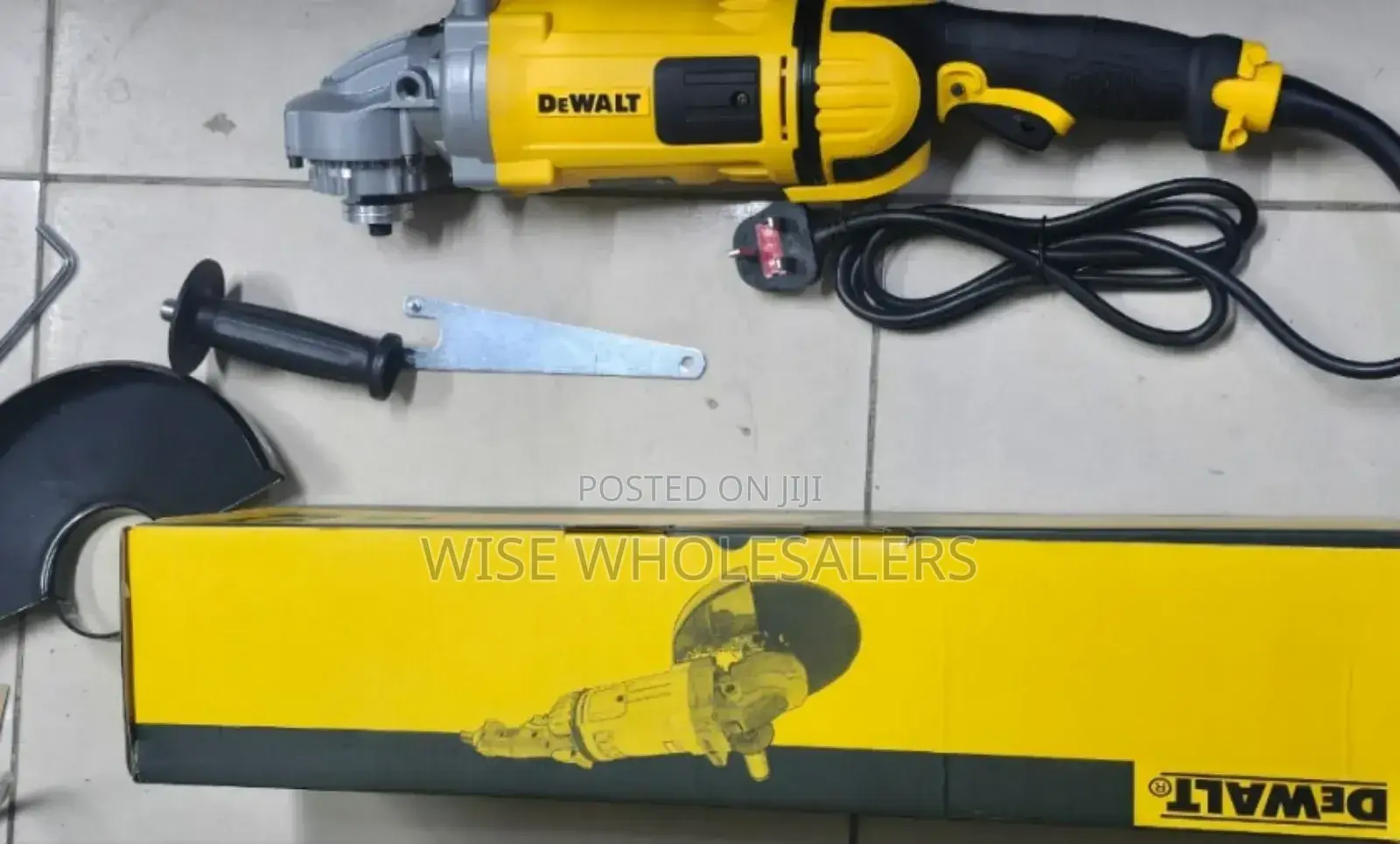 Dewalt 9" Grinder 
Available