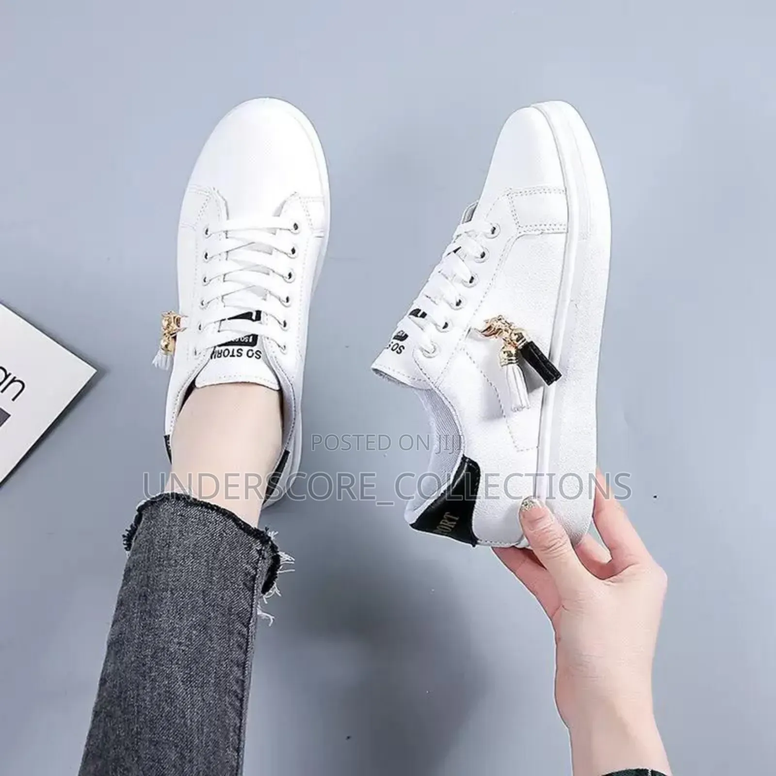 White Casual Shoes Wear