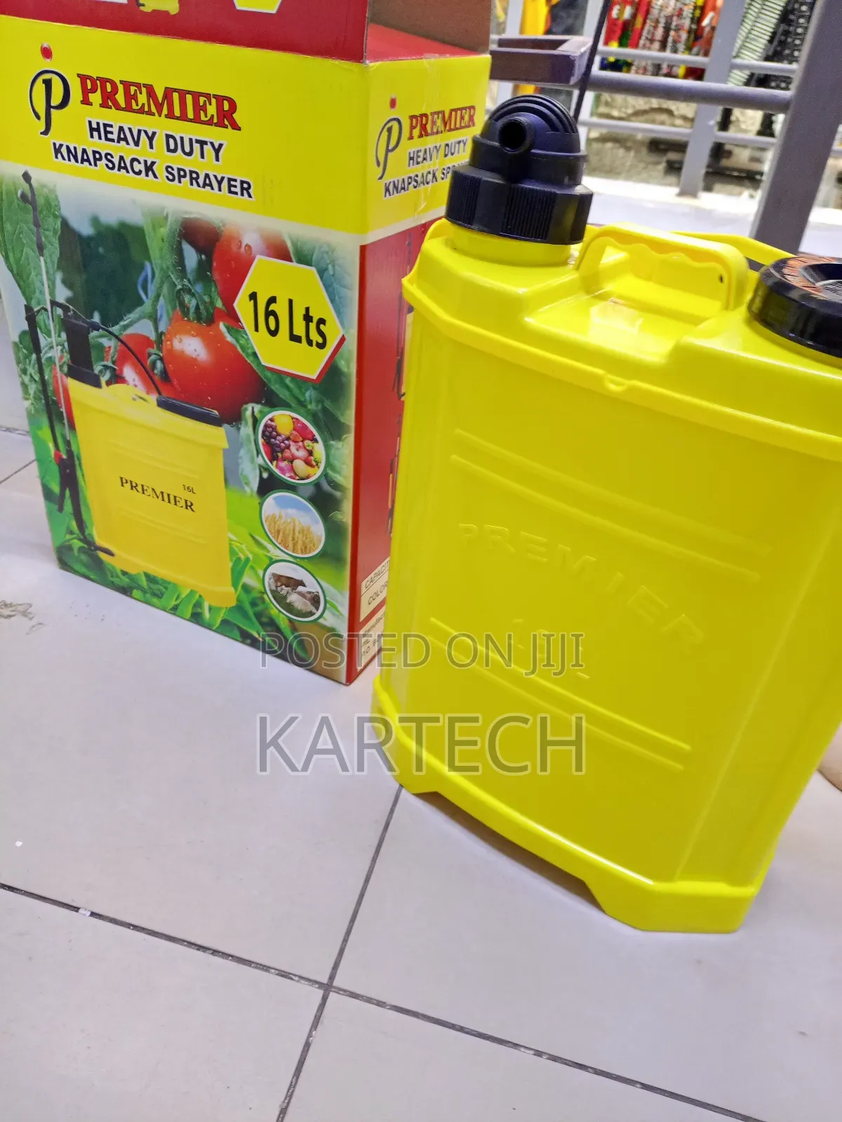 Premier 16 Litres Heavy Duty Knapsack Sprayer Pump