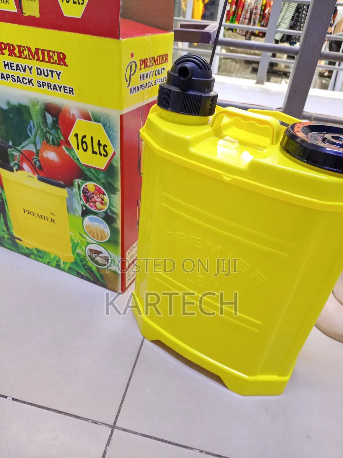 Premier 16 L Manual Knapsack Sprayer.