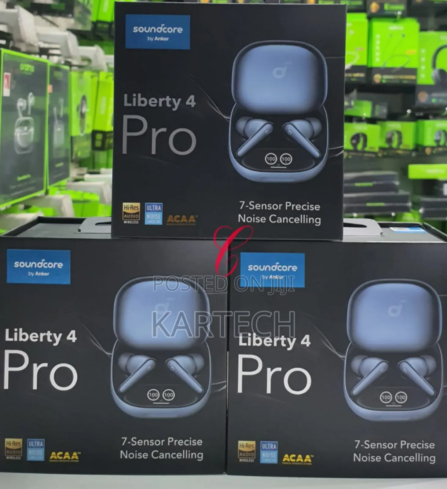 Soundcore Liberty 4 Pro 7-Sensor Precise Ultra Anc Earbuds