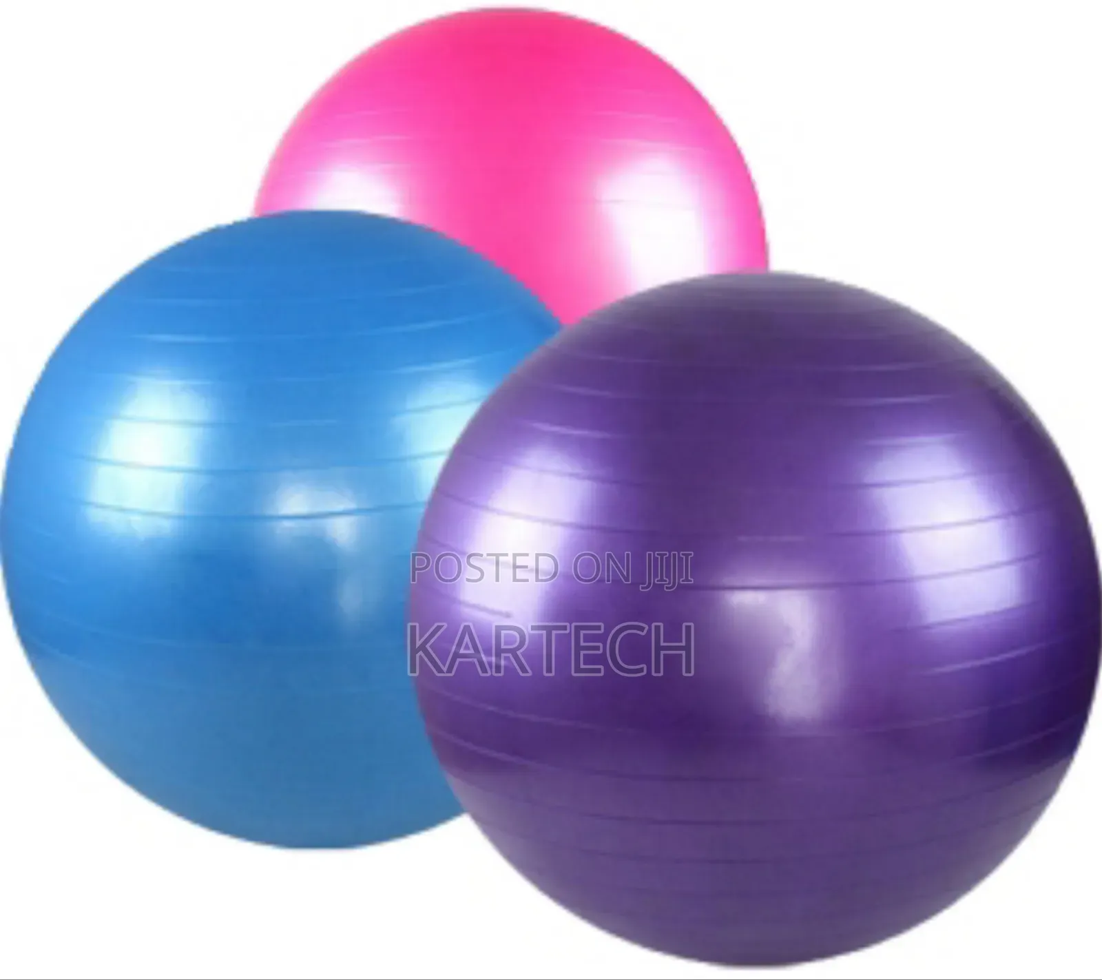 75cm Anti-Burst Yoga/Gym Ball With Free Pump