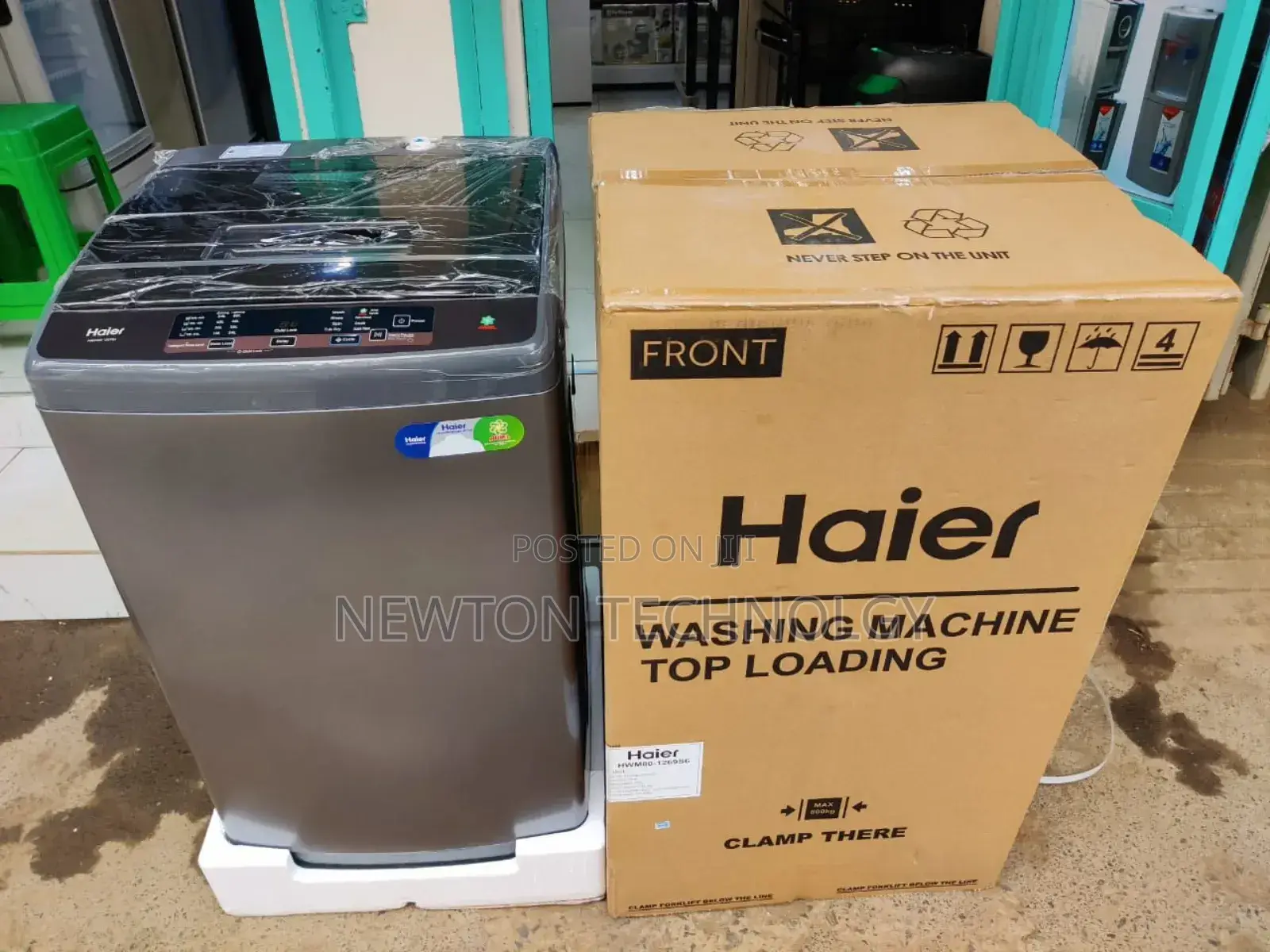 *Haier 8kg Washing Machine Top Load Full Automatic