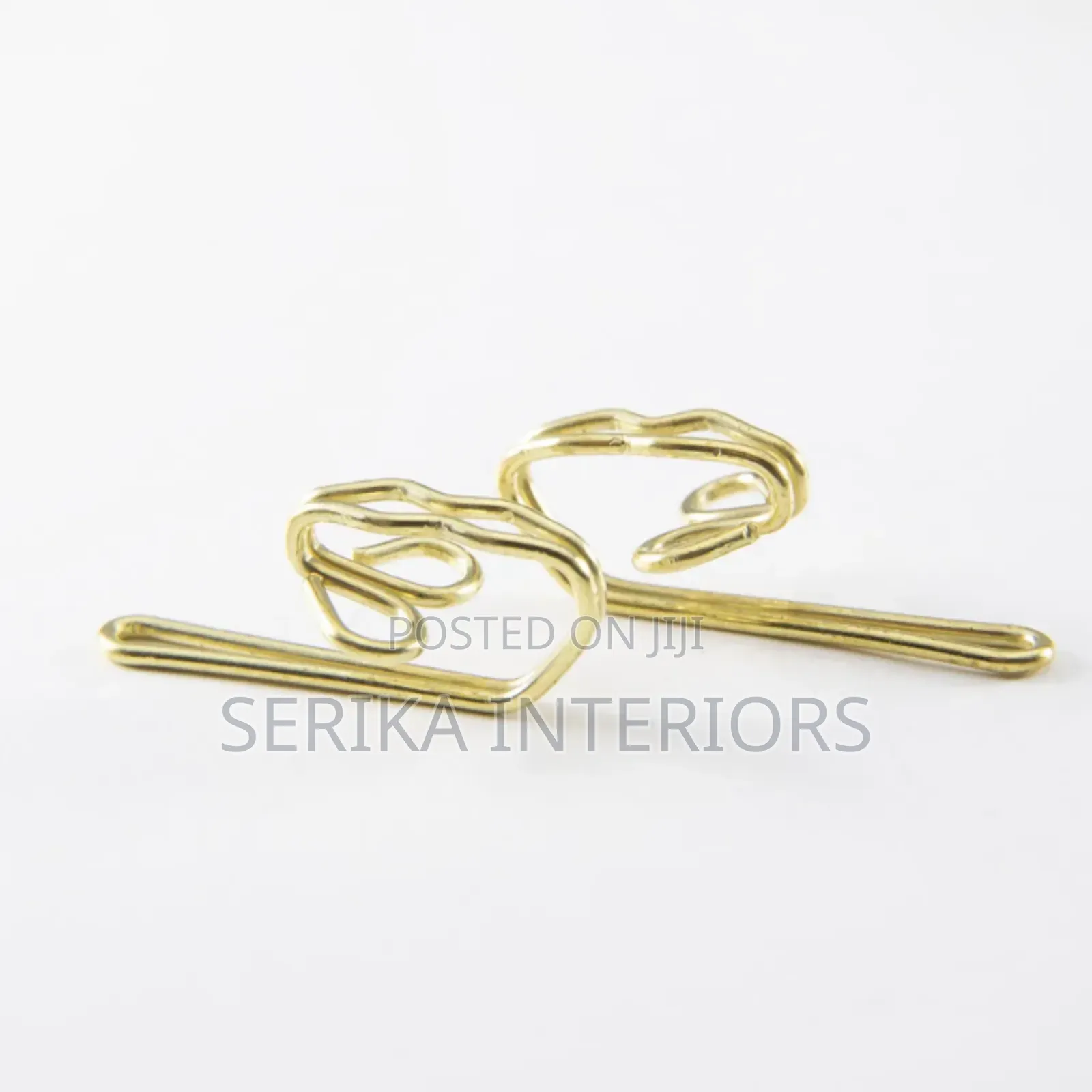 Gold Curtain Hooks Hooks Environmental Friendly