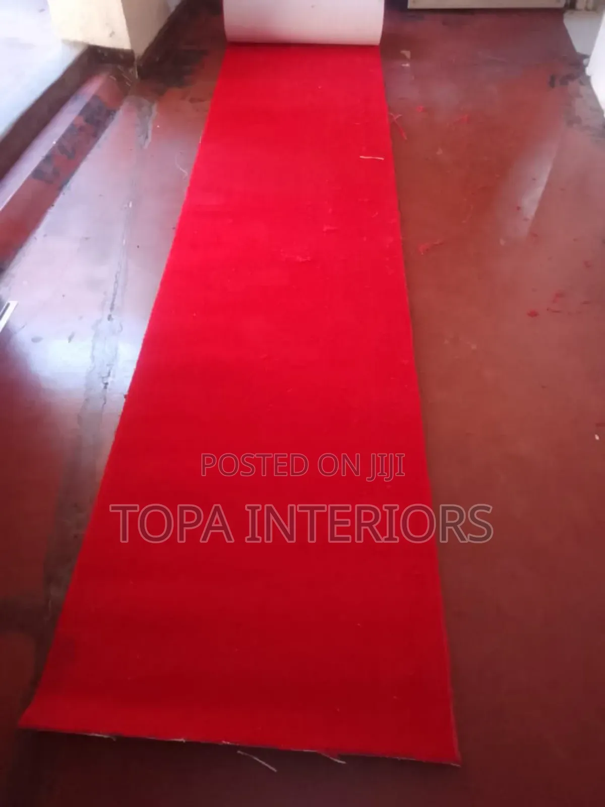 Unbinded 4mm Thick Walkway Red Carpets for Events