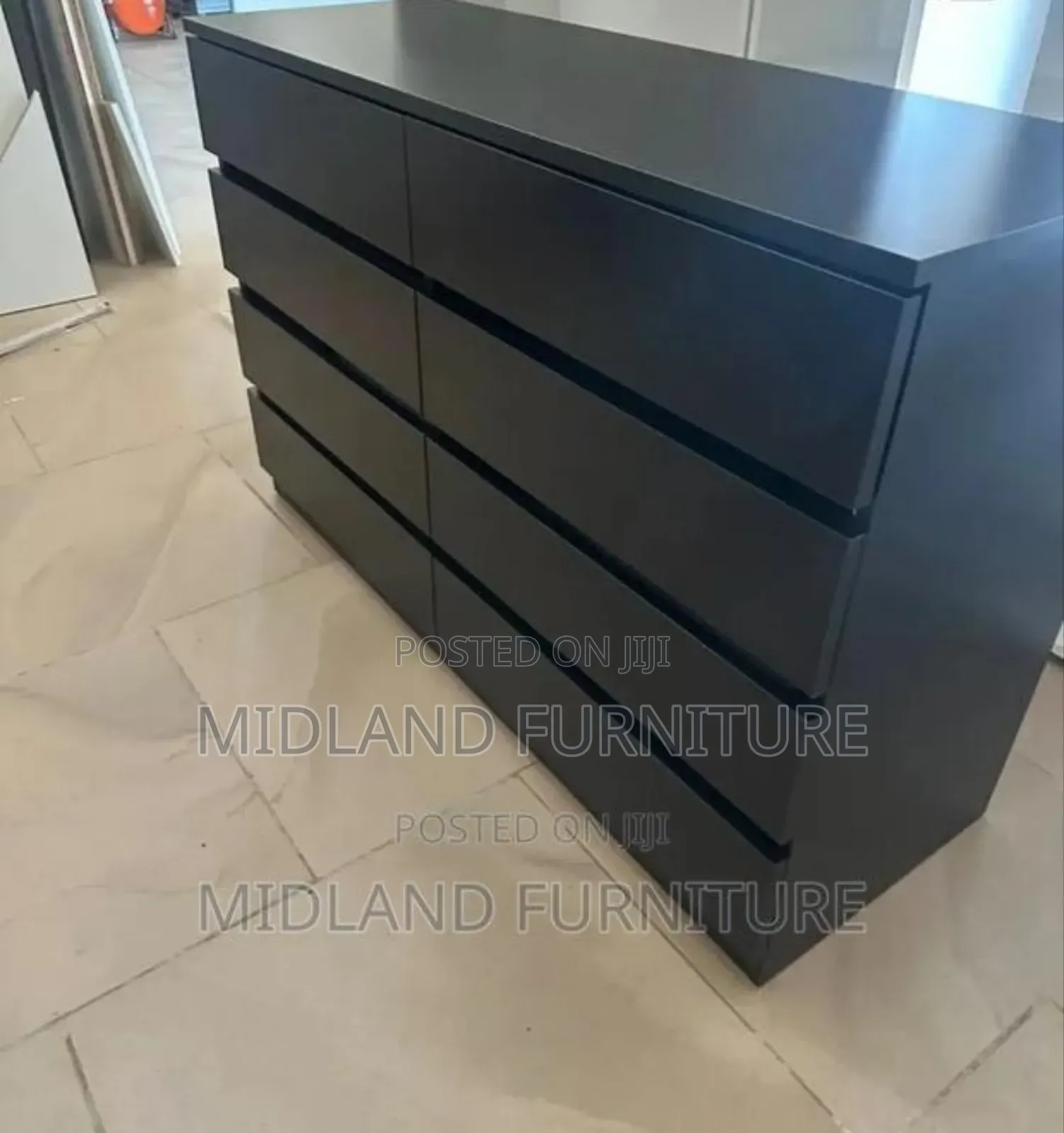 Black Chest of Drawers
