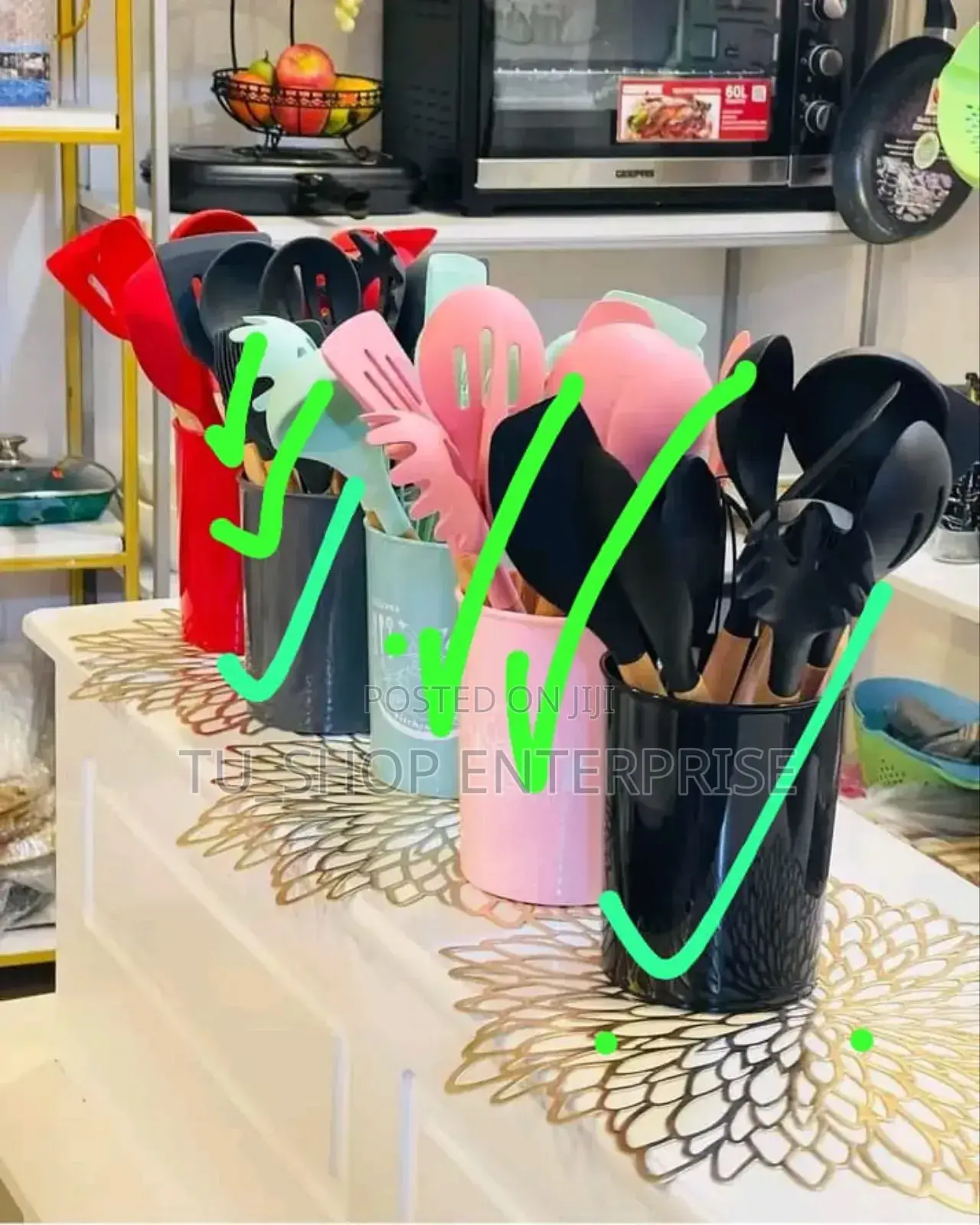 12pc Silicon Spoons Available