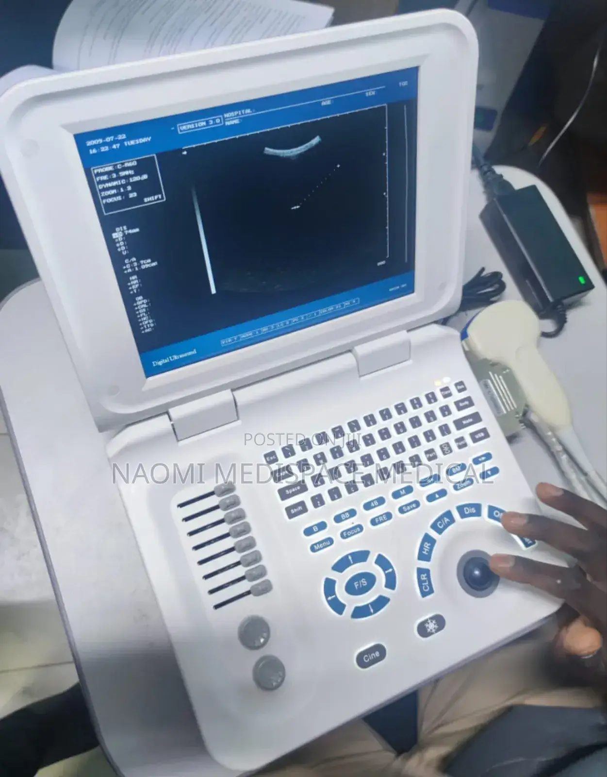 Ecomed Black and White Ultrasound With Printer