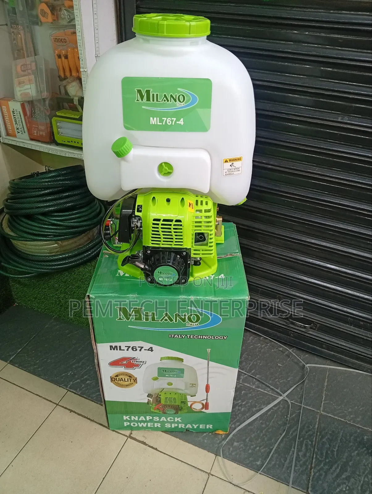 Milano Ml767-4 Knapsack Power Sprayer