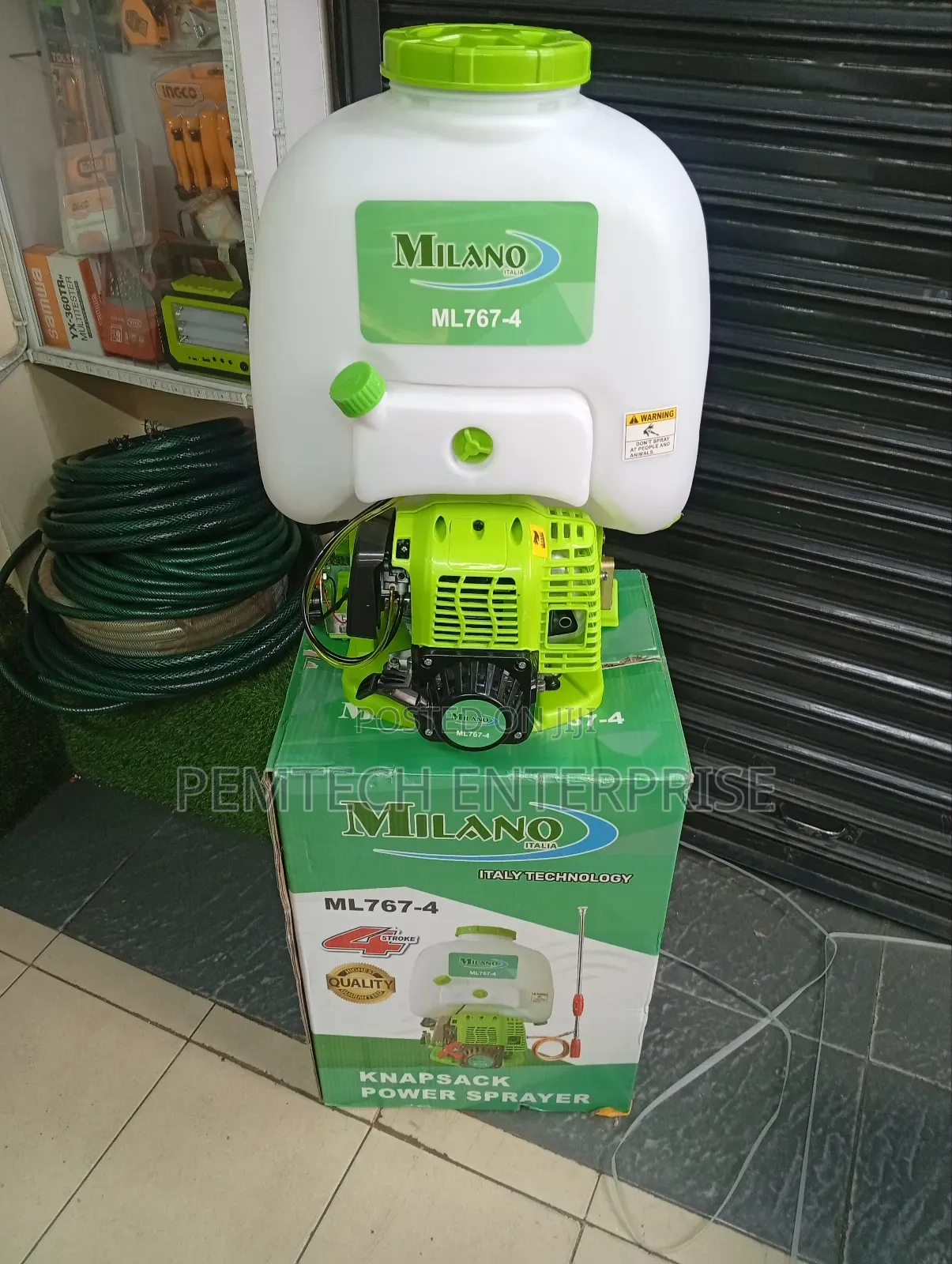 Milano Ml767-4 Knapsack Power Sprayer