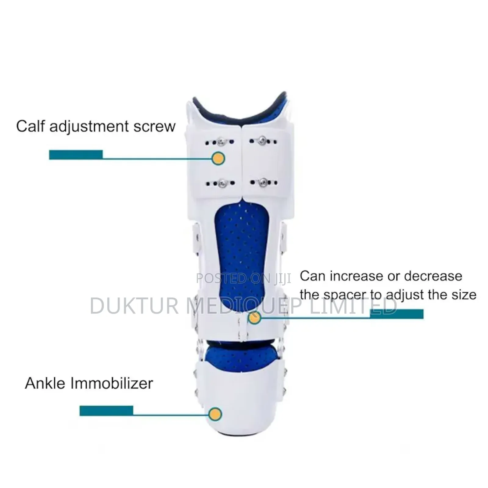 Pneumaticboot For Foot & Ankle Injuries, Free Size