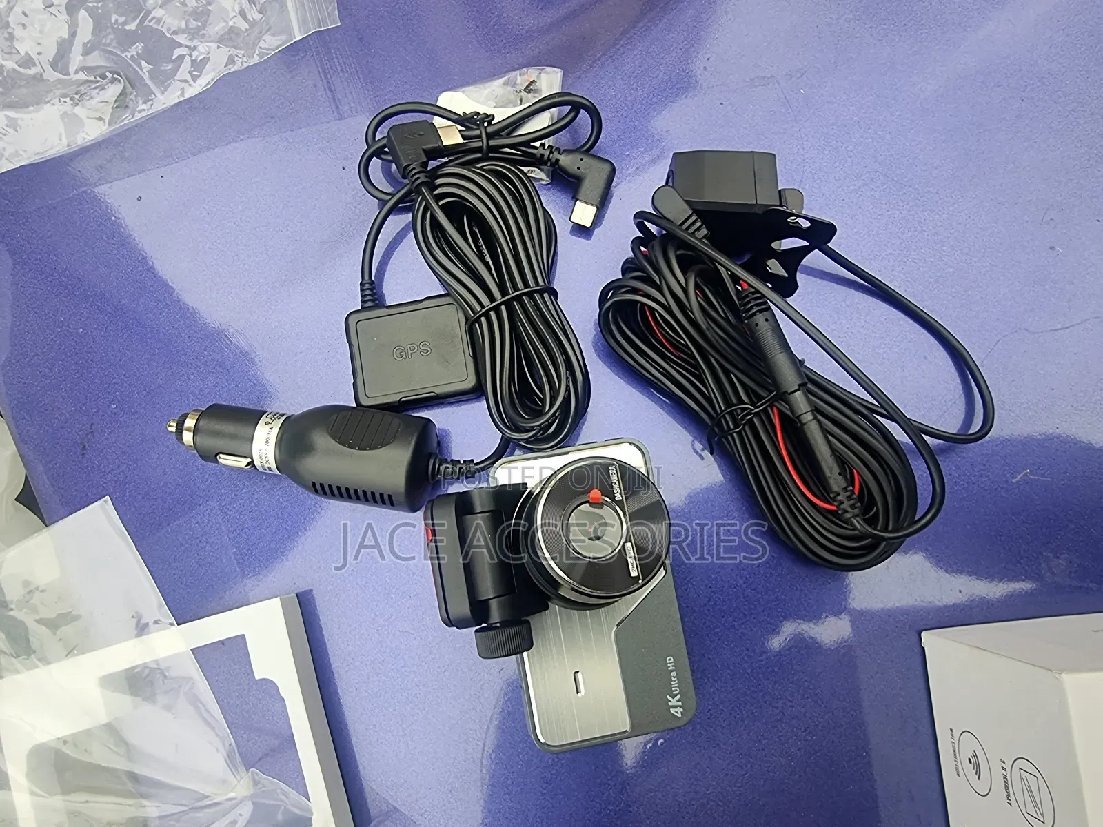 New 4k 2 Way Dash Camera Dvr Black Box