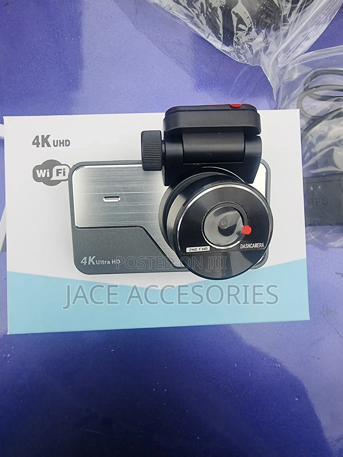 New 4k 2 Way Dash Camera Dvr Black Box