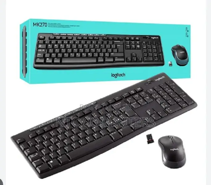 Logitech Mk270 Combo Wireless Keyboard