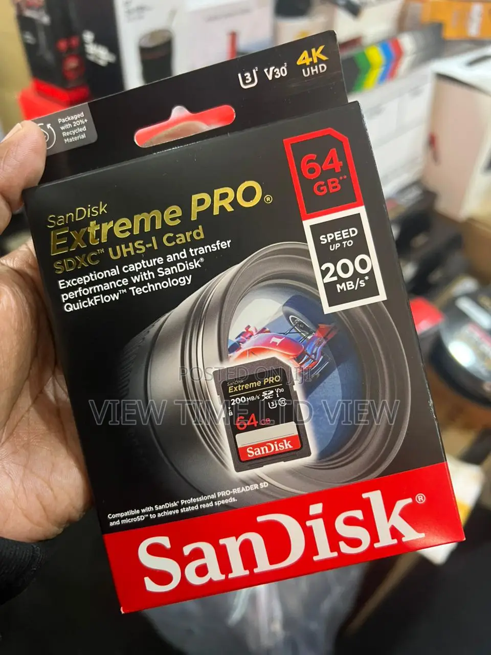 Sandisk Extreme Pro 64gb 200mb/S Sd Card