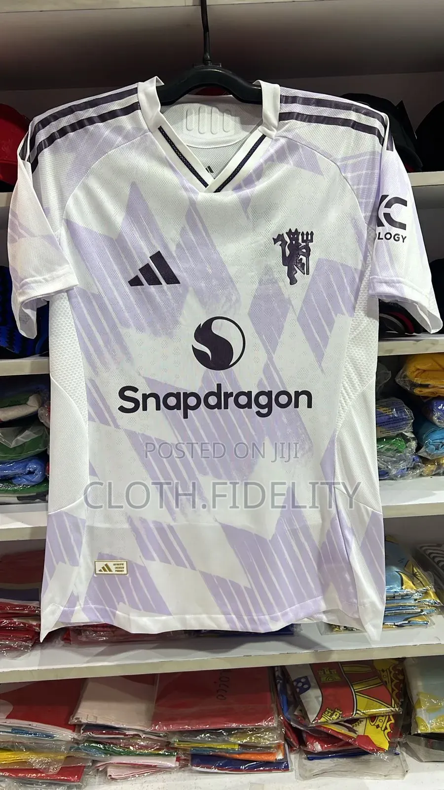 Manchester United Away Kit.25/26 (Player Version Jersey)
