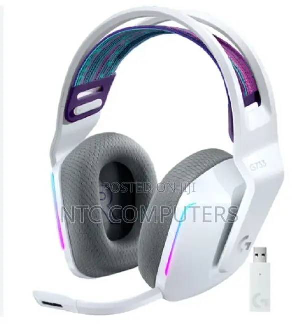 Logitech G733 Lightspeed Wireless RGB Gaming Headset White