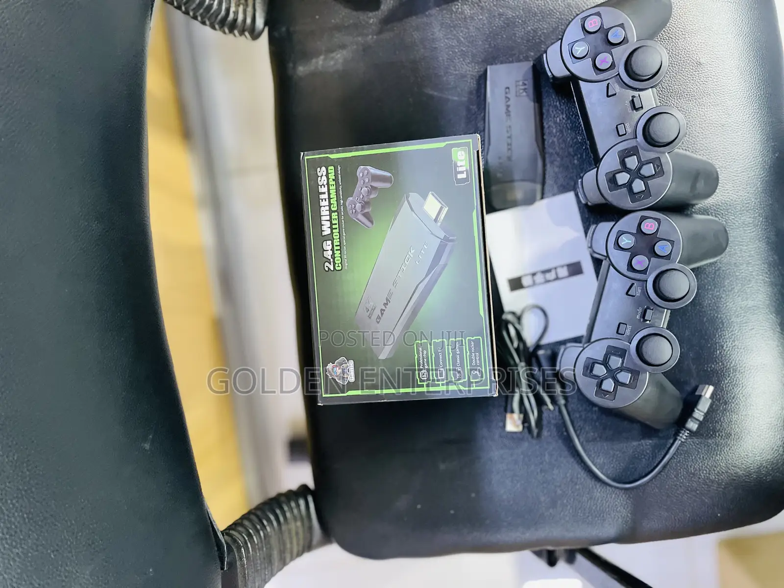 M8 Wireless Game Stick With 10000 Games and 2 Controllers