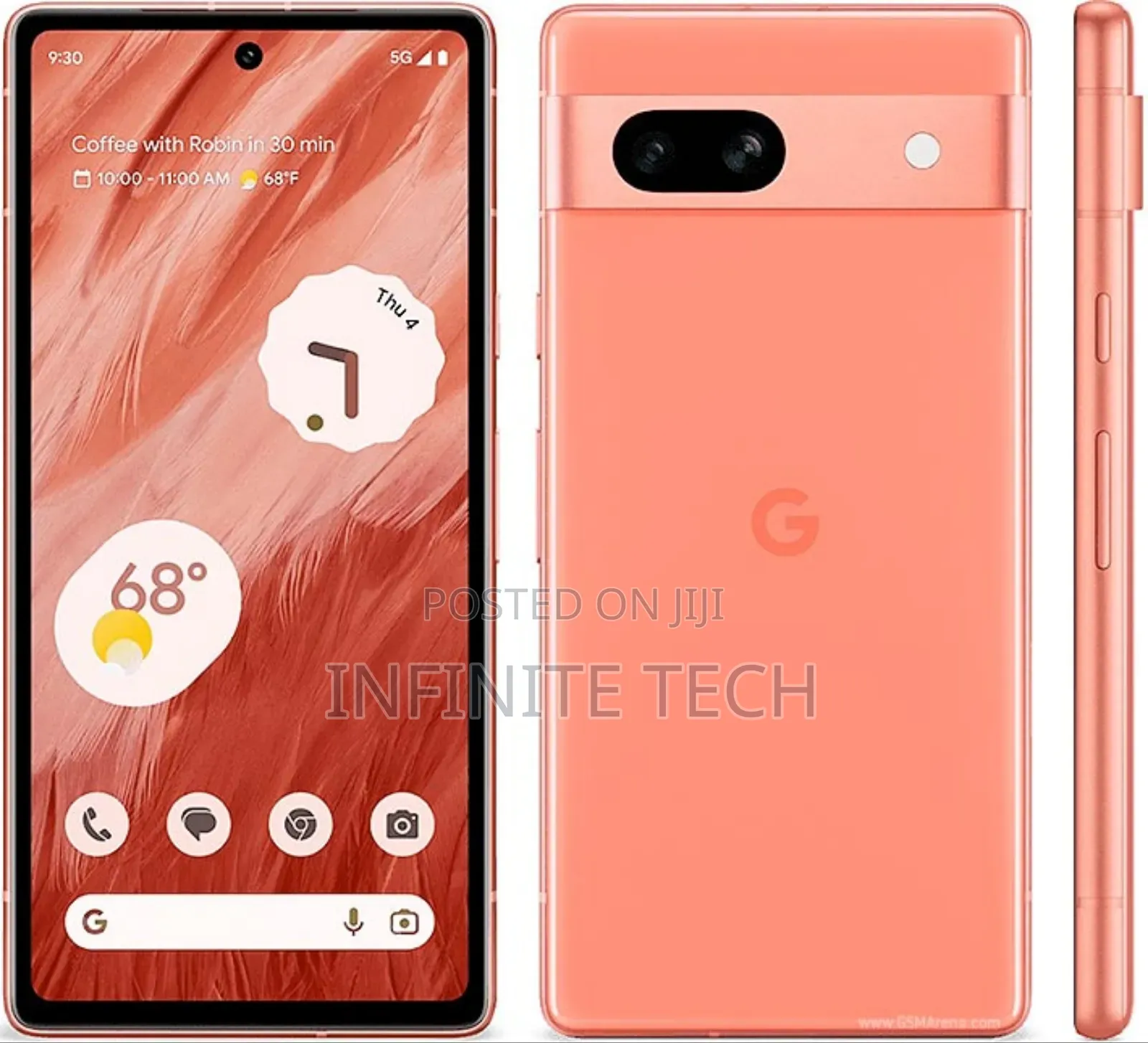 New Google Pixel 7a 128 GB Black