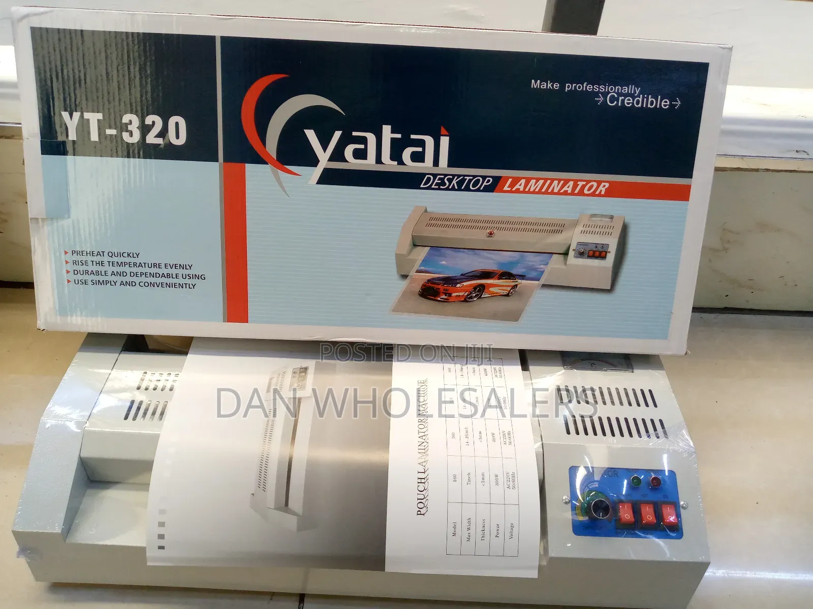 Yatai Yt 3220 Desktop Laminator