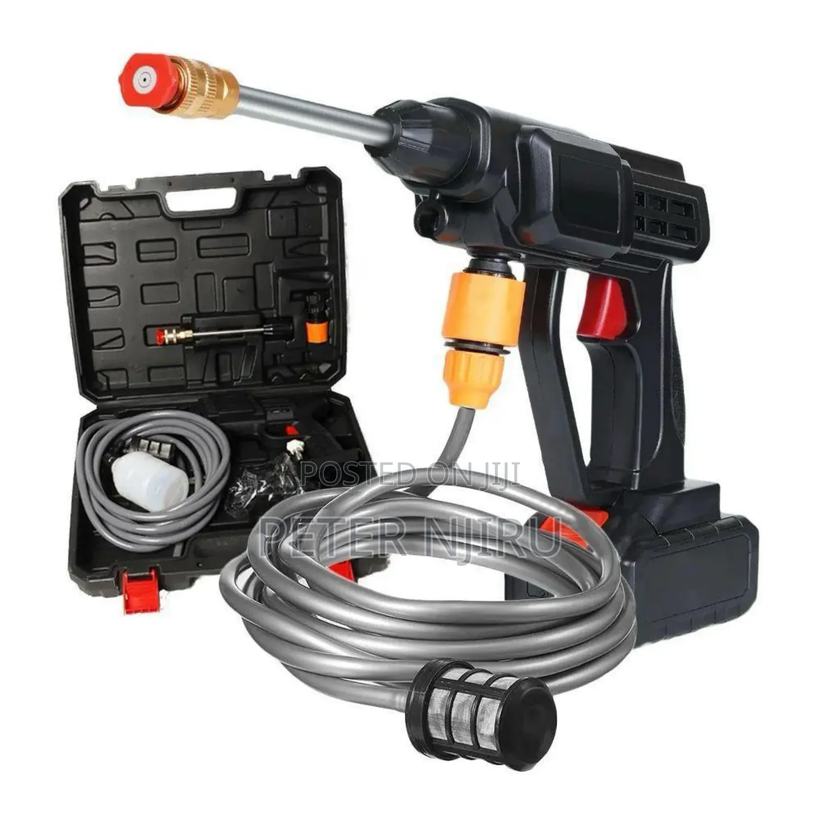 *Cordless Electric Car Pressure Washer*