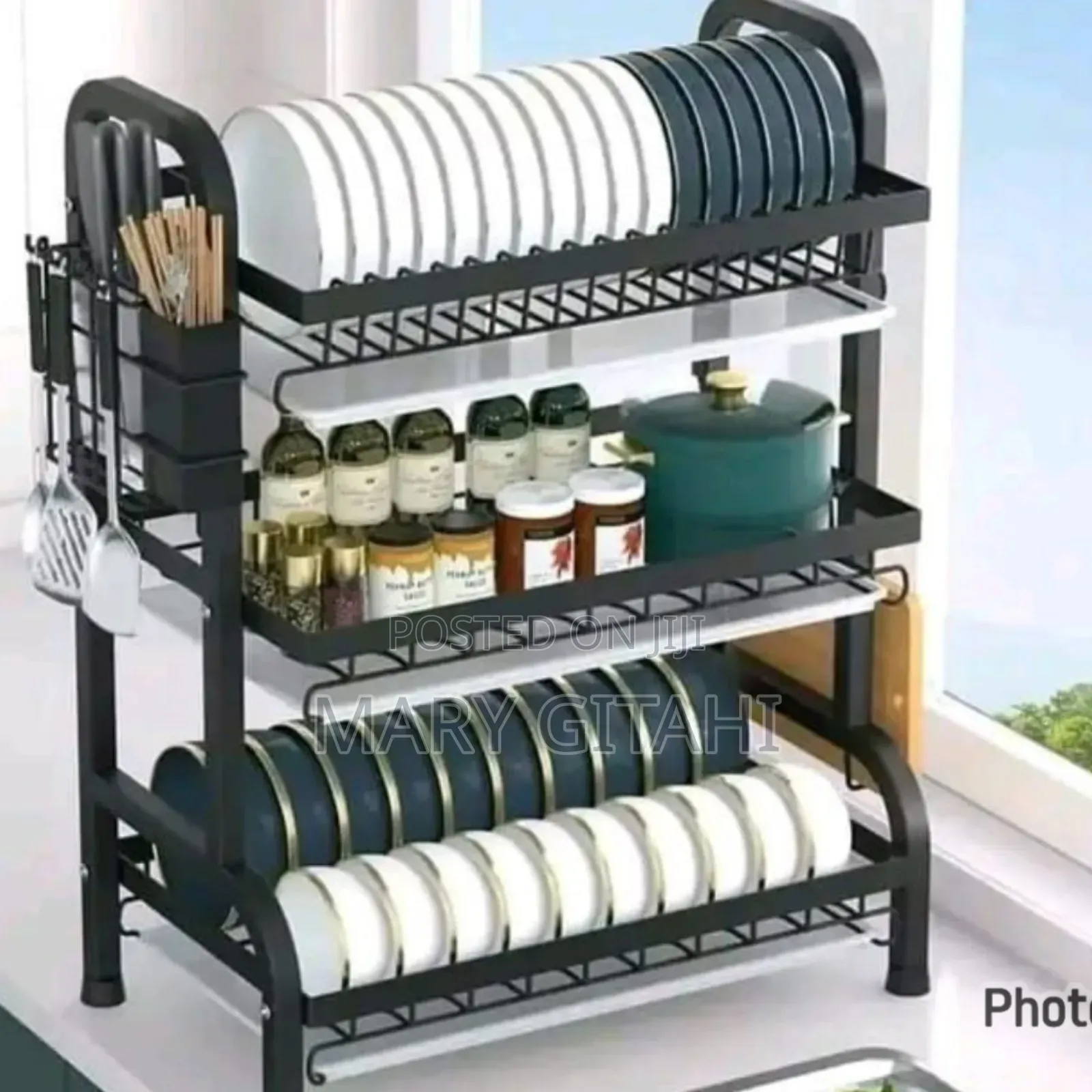 3 Tier High Quality Carbon Steel Dish Rack* Advanced