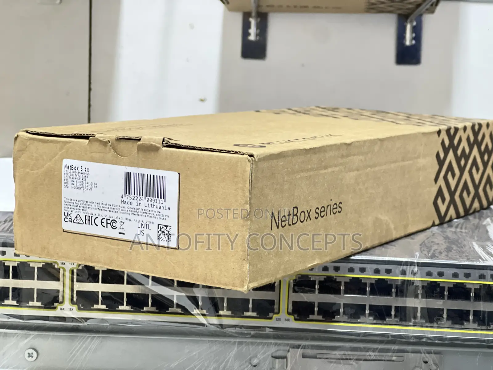 Mikrotik Netbox 5 Ax Dual-Chain Outdoor L11ug-5haxd-Nb