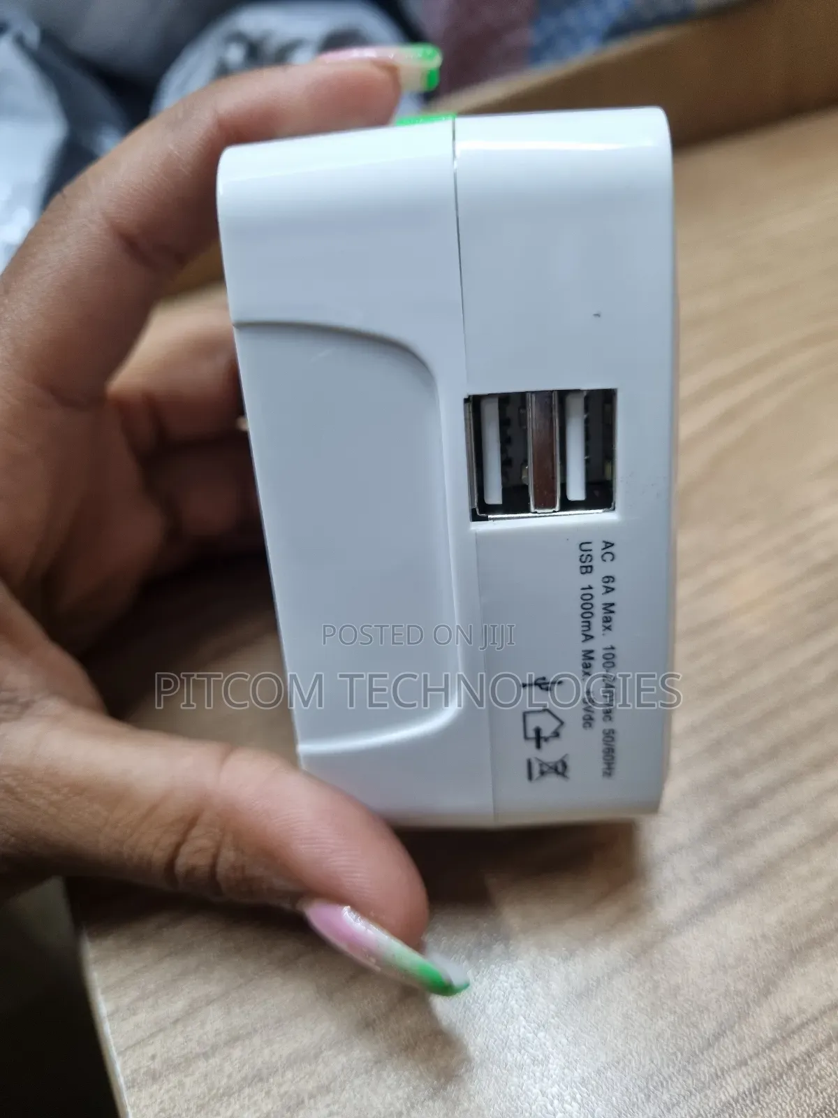 Travel Adapter With Usb