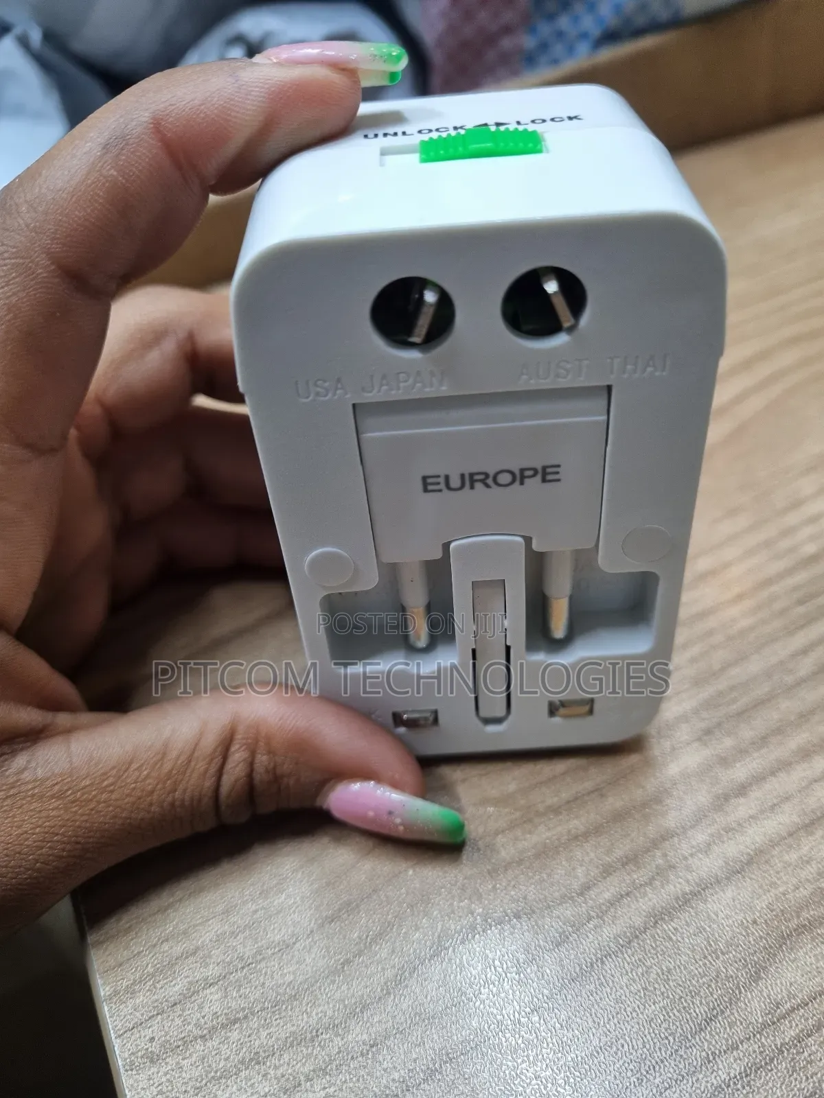 Travel Adapter With Usb