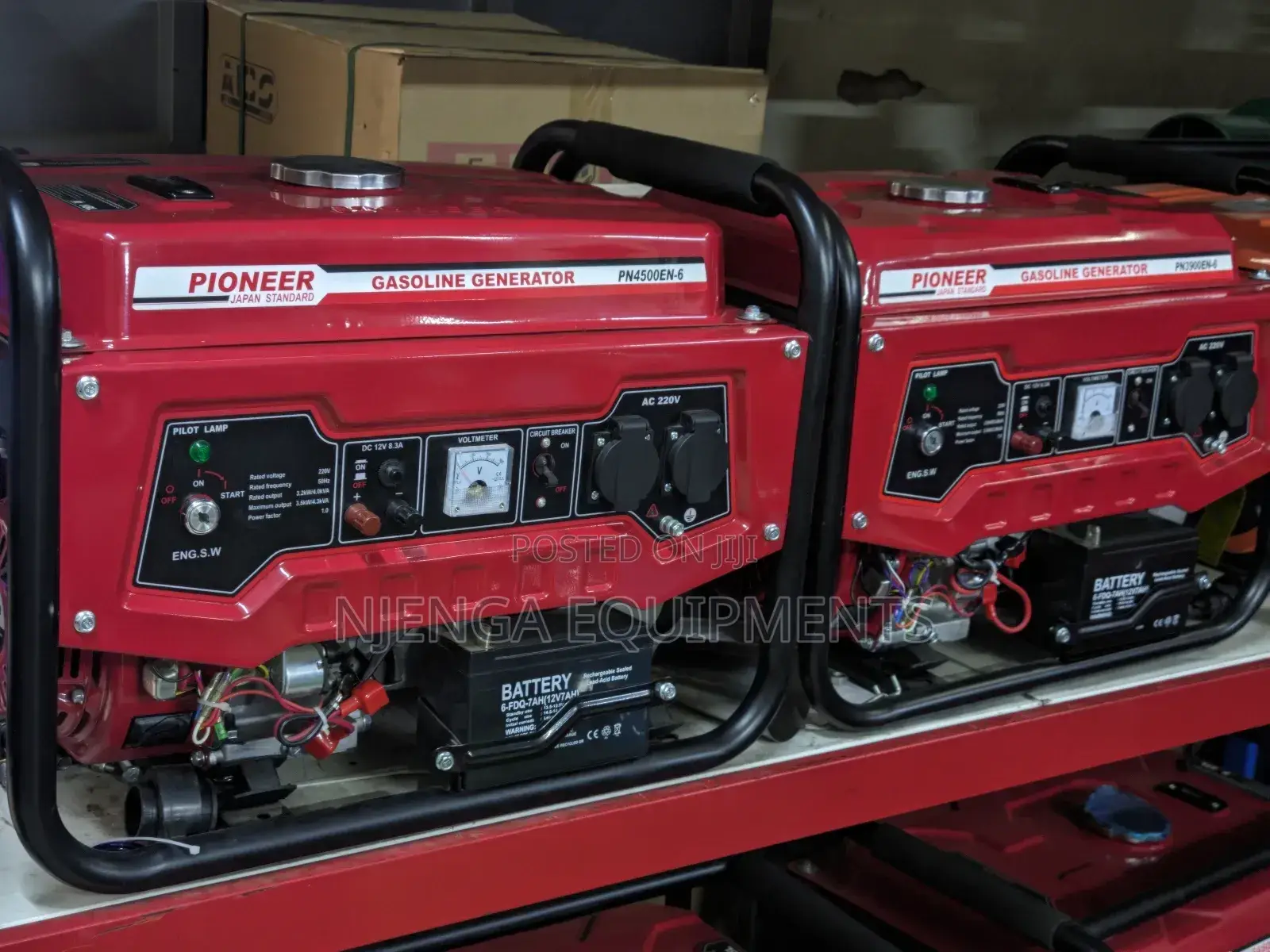Pioneer Pn4500en-6 Gasoline Generator