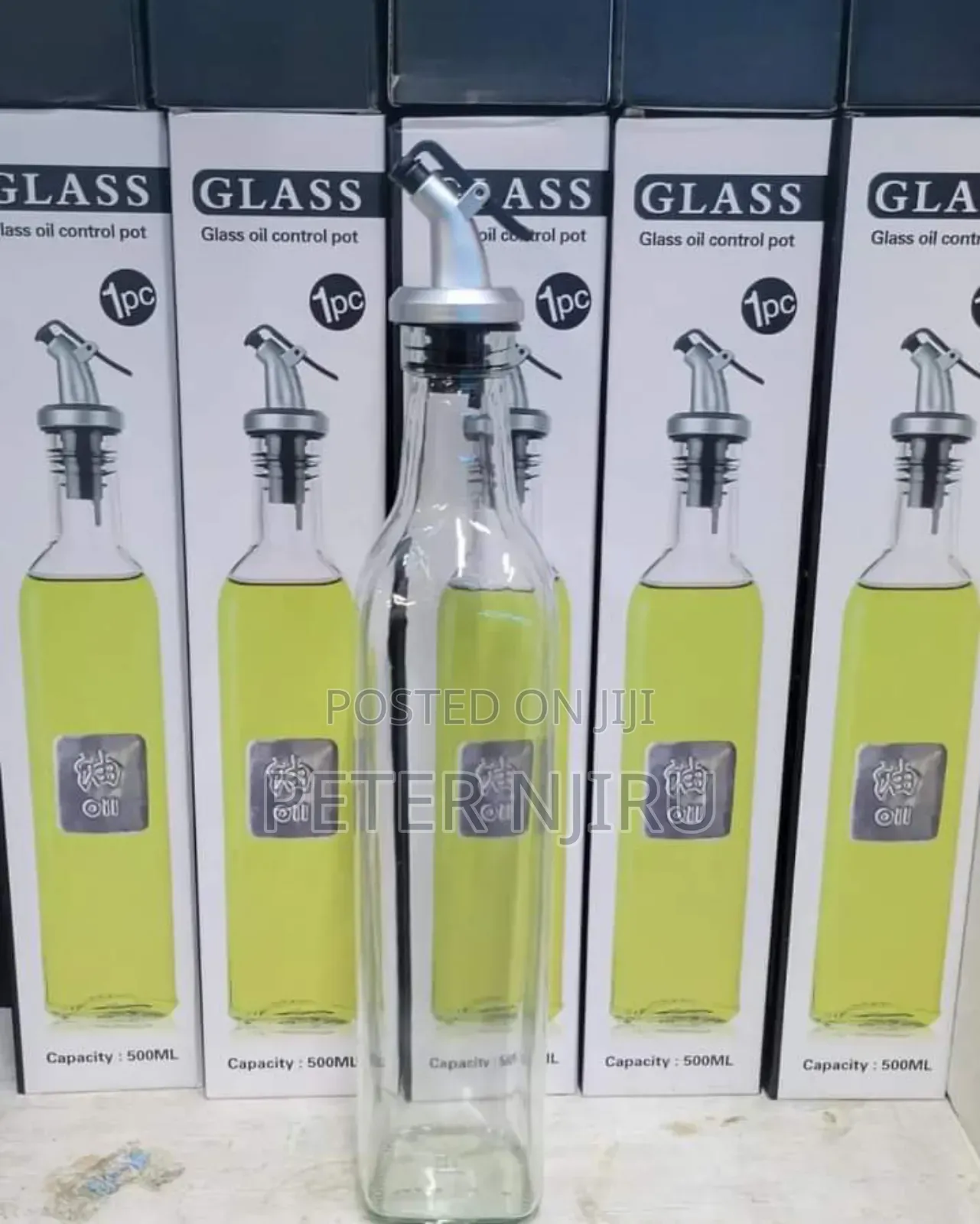 Glass Oil Dispenser 
500ml
 at 800available