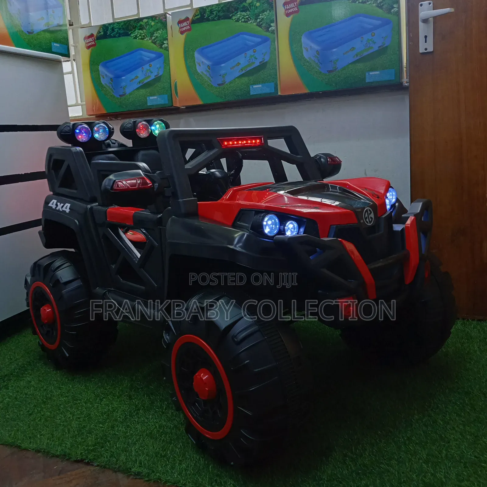 Heavy -Duty Kids Jeep Car