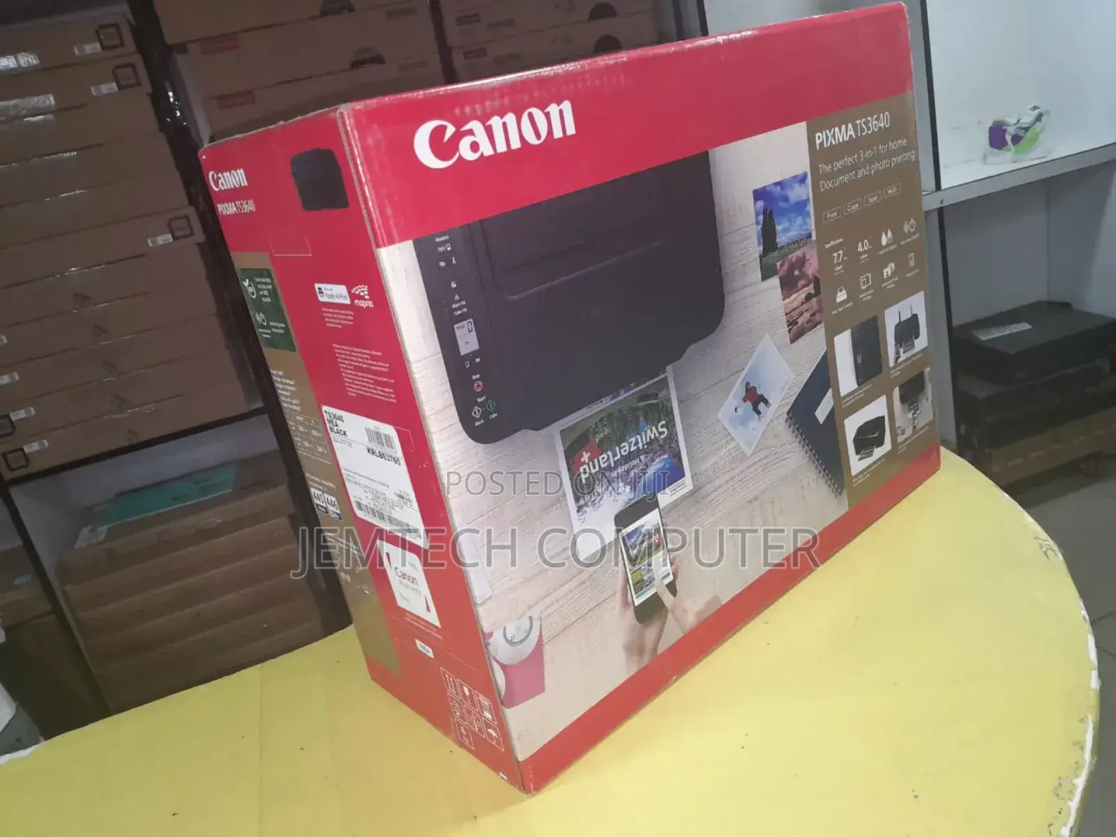 Canon Pixma Ts3640 Printer