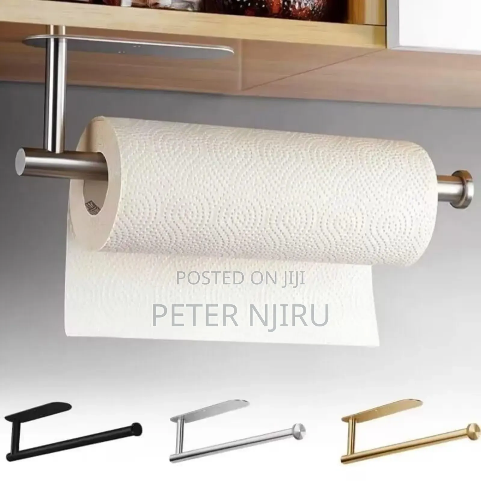 Stainless Wall Mounted Paper Towel Holder.
Material: