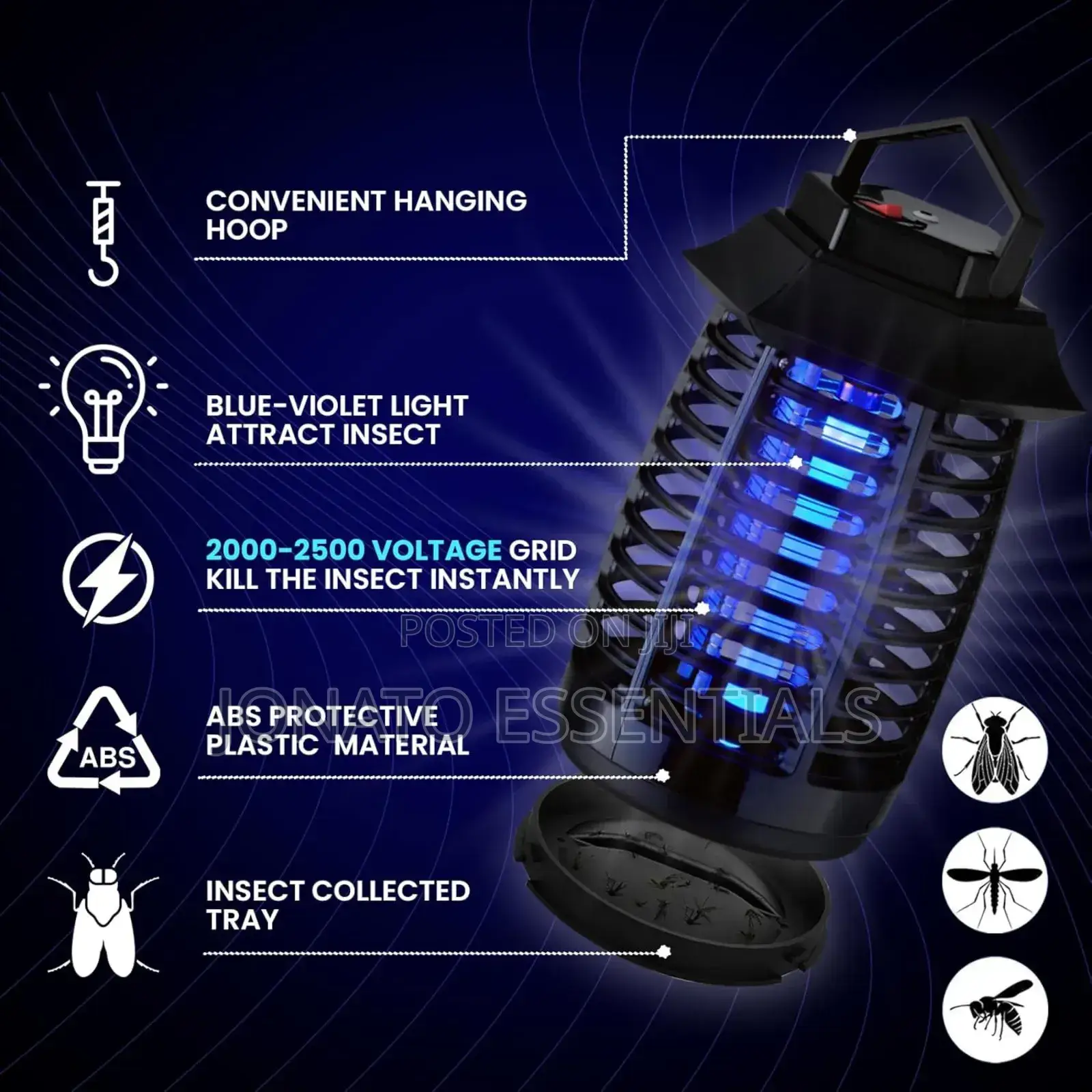 Electric Mosquito Fly Zappers Killer
