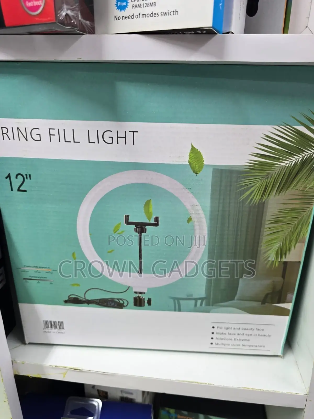 12" Makeup Ring Light With Stand – Video Live Streaming