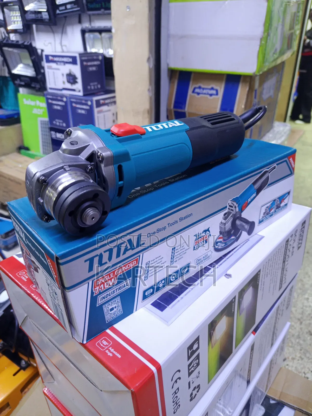 Total Tg 710w Corded Angle Grinder