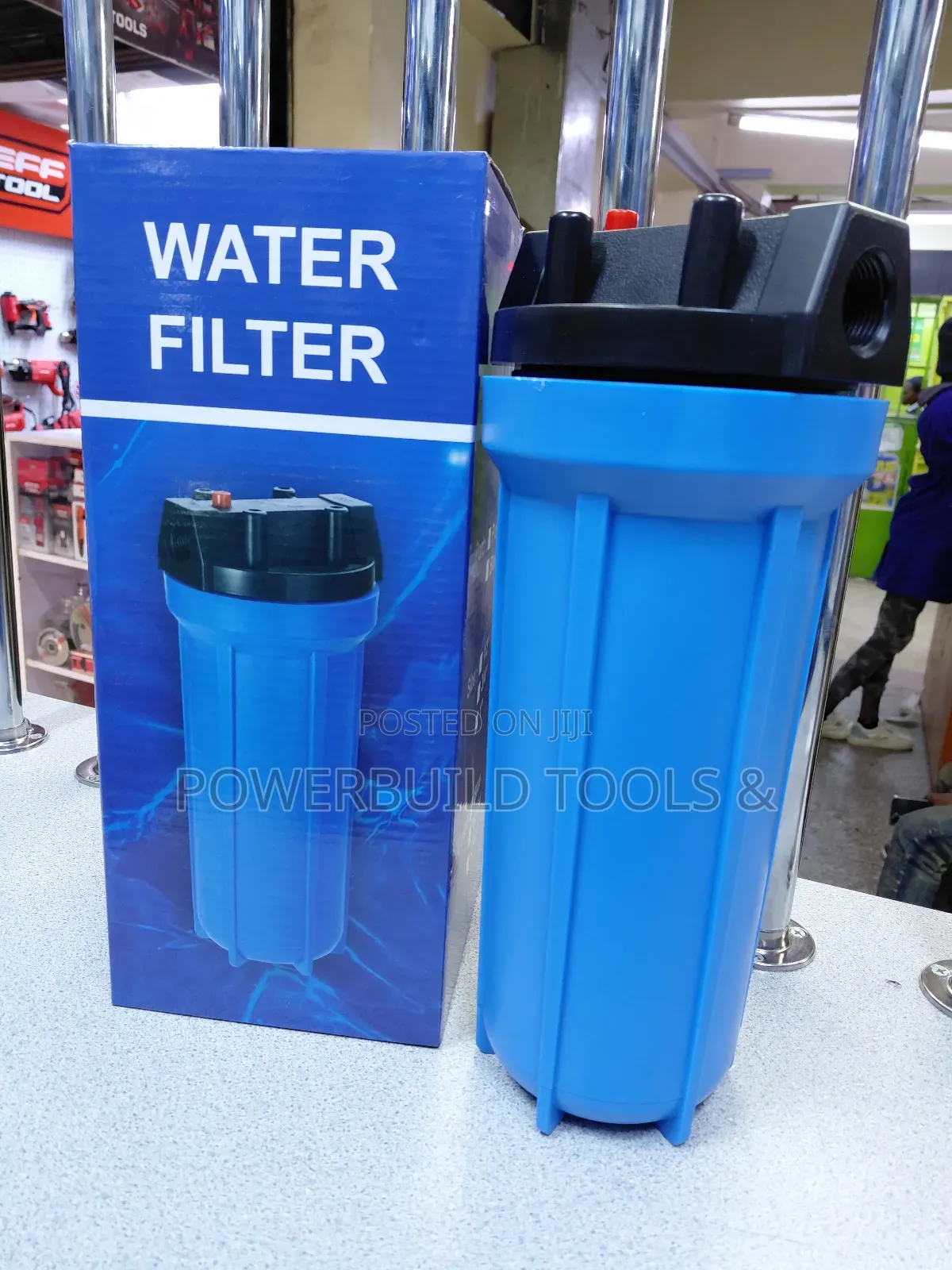 Dayliff Single Water Filter 10" Blue