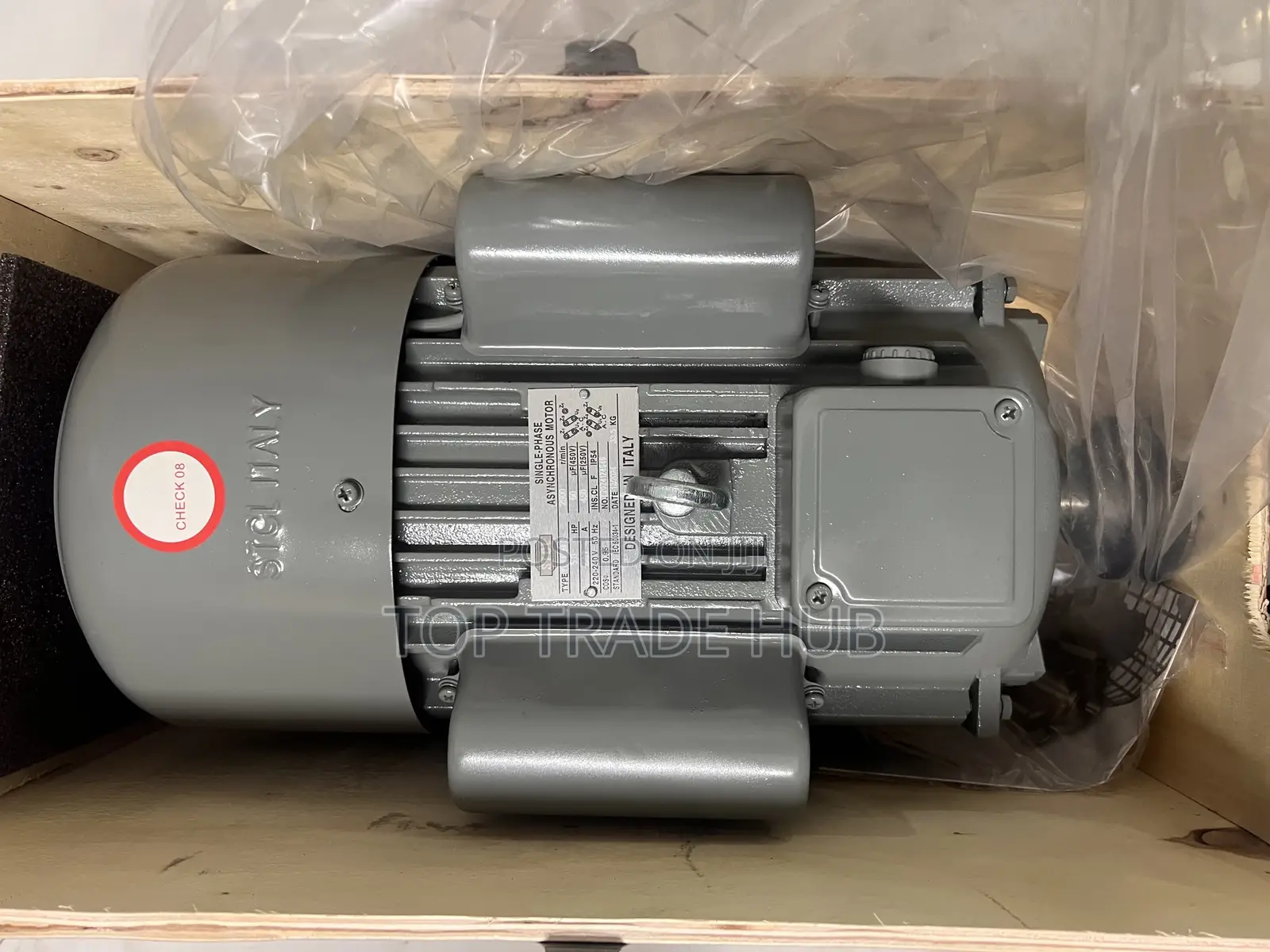 STCL 5hp Asynchronous Electric Motor Single Phase 2900 RPM